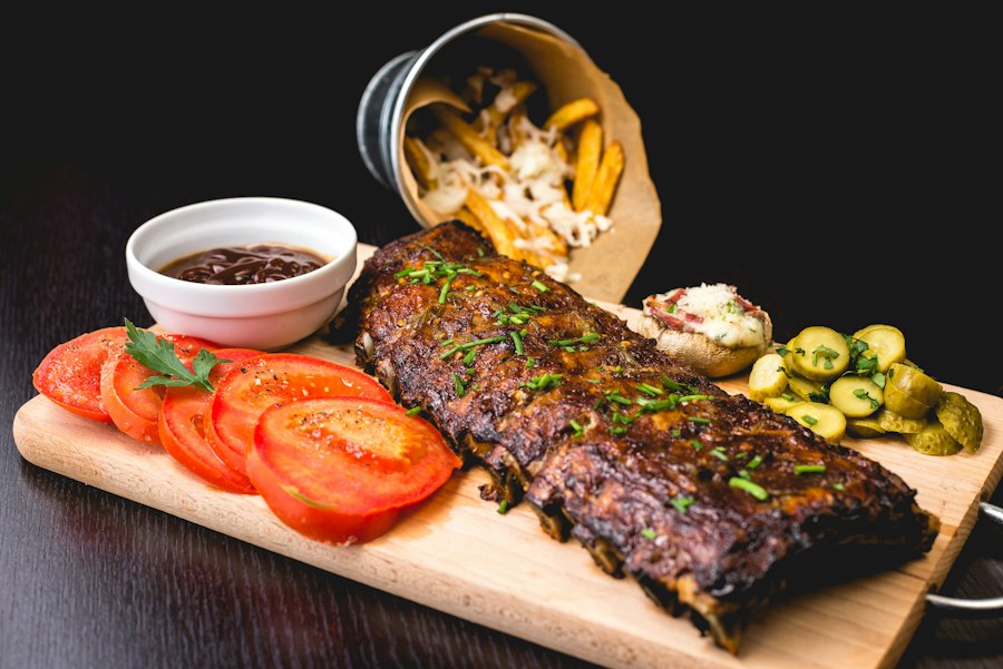 Barbecue plate
